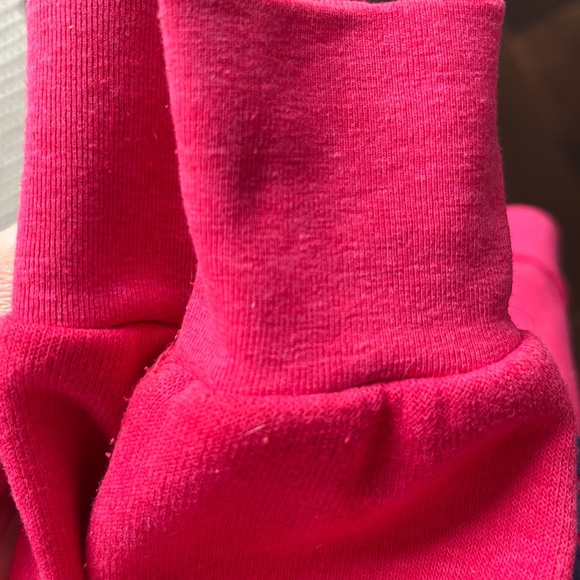 EUC Aviator Nation Kids 5 Stripe Zip Up Hoodie Pink 2T - Picture 4 of 4